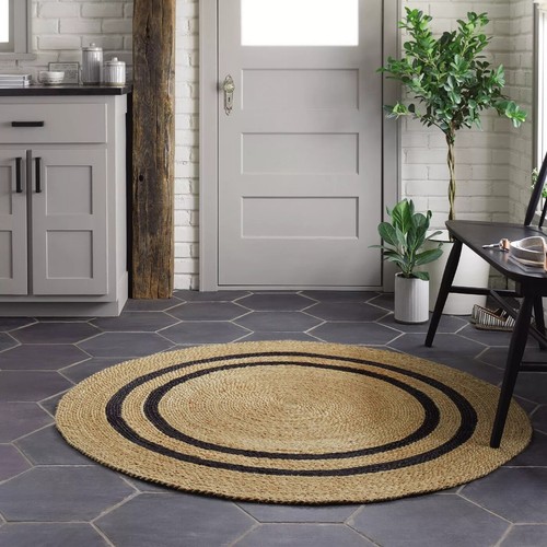 Tapis jute - en, porte