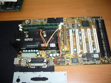 Carte mere MSI MS6117 ver 1.1 avec processeur ram ventirad plaque occasion