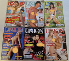 Lot de 6 Magazines UNION