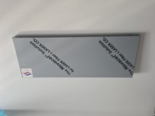 Cache filtre inox pour hotte