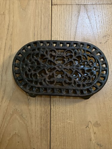 Ancien dessous plat - plat, en