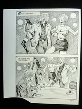 DEL MESTRE (Elvifrance) planche originale 24-4 (E058)