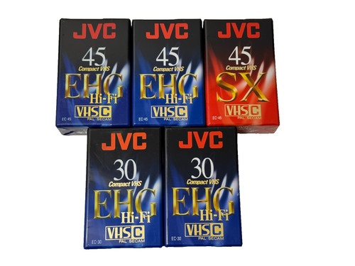 Video vhs jvc - 5, 45