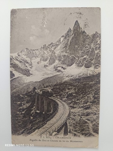 Cpa chamonix aiguille - chamonix, &