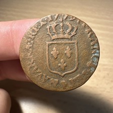 Pièce Française Un 1 Sol