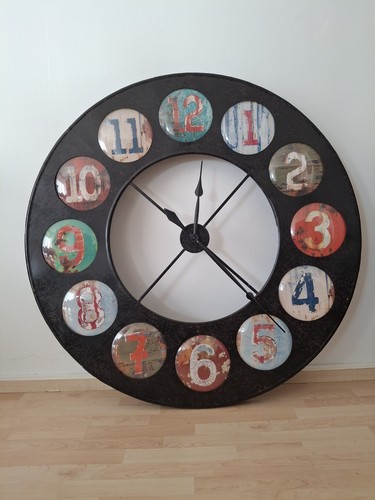 Horloge murale fer forge - murale,