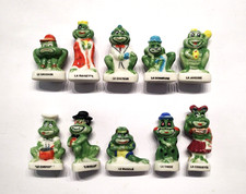 Série complète de fèves LES RAINETTES 1996 GRENOUILLES HUMORISTIQUES * 77.196