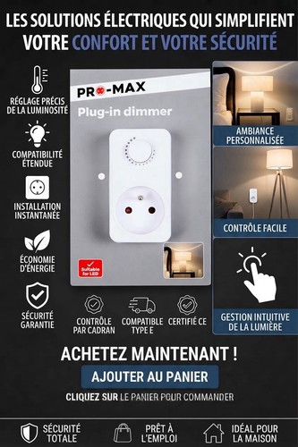 Pro max variateur brancher - pro-max,