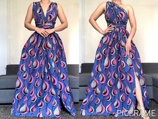 Robe Wax Africain 