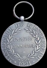 Médaille Ministère De L'interieur  1921