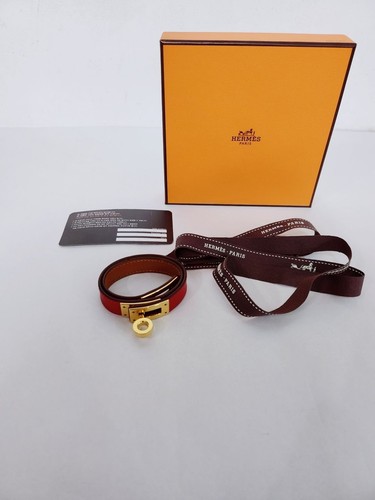 Hermes bracelet kelly cuir - kelly,
