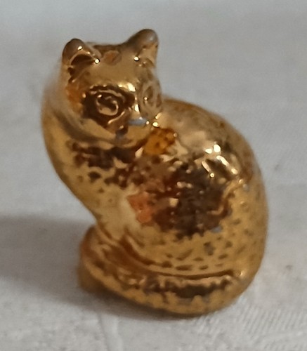 Fève chat hs doré - 🌞,