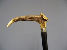 Canne à Pommeau En Andouiller De Cerf.
