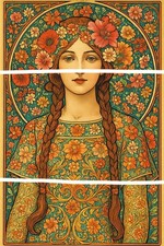 STYLE MUCHA  GRAND TIRAGE