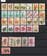33 Timbres Colonies du Congo - Belge ( Oblitérés )