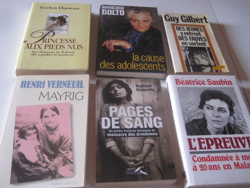 Lot livres cause des - livres, la