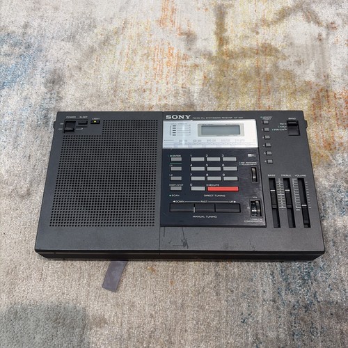Vtg sony icf 2001 world - vtg, band