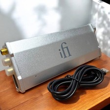 Ampli casque portable iFi Audio micro iDSD argent DAC haute résolution DSD USB
