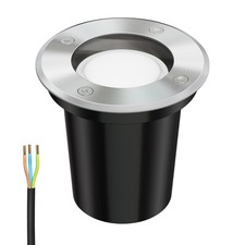 Luminaire encastré de sol BOLI pour l'extérieur acier inoxydable rond IP67