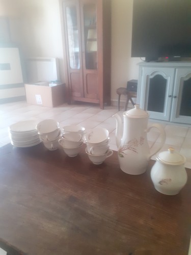 Service café tasses - 12,