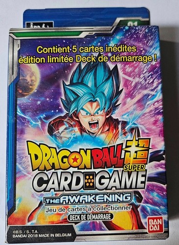 Carte dbz dragon ball super - carte,