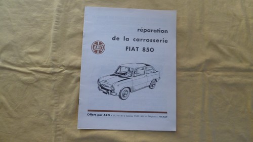 Fiat 850 réparation de - 850,