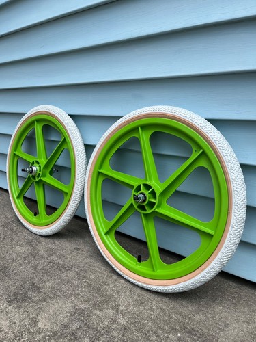 Skyway mags green wheels set - mags,