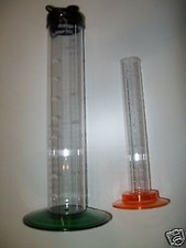 lot 2 eprouvettes minimax doseur d'huile mélange carburant