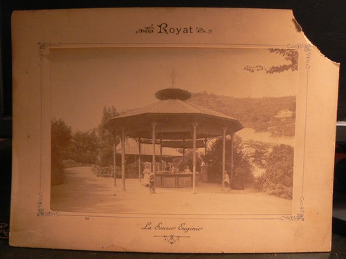 Ancienne photo royat la - royat, 63