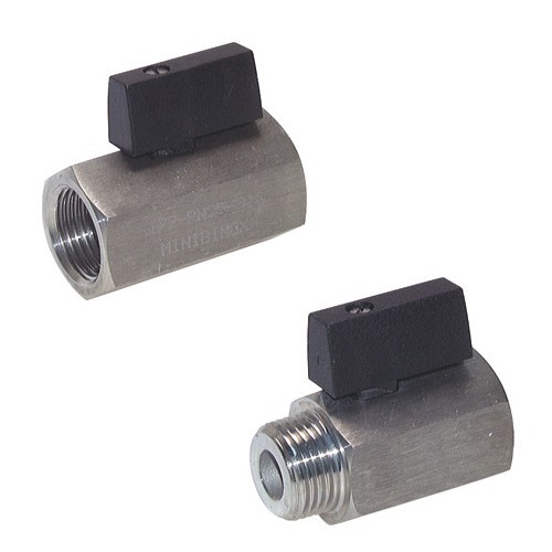Inox mini robinets - à, tournant
