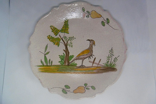 Assiette coq bretagne - assiette, au