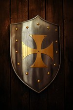 Bouclier médiéval avec