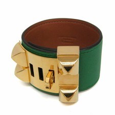 Hermes Collier de Chien Cuir