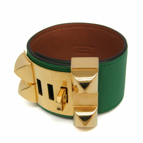 Hermes collier chien cuir - de,
