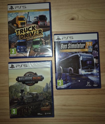 Lot jeux ps5 railroads - lot,