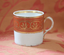 TASSE en porcelaine de Paris Empire manufacture Dagoty XIXe