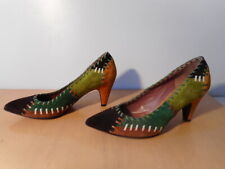 Paire chaussure femme italienne Miu Miu made in Italy Vero Cuoio 36 1/2 