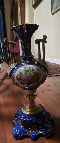 Joli vase anses vieux - à, "vieux