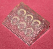 Lego Vintage Clear Slope Brick ref 3297/sets 190 400 910 392 Formula 1