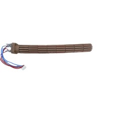 Résistance stéatite monophasée + connecteur 2200W L375mm Ø47mm pour chauffe-eau 