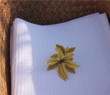 Tissu nid d'abeille piqué