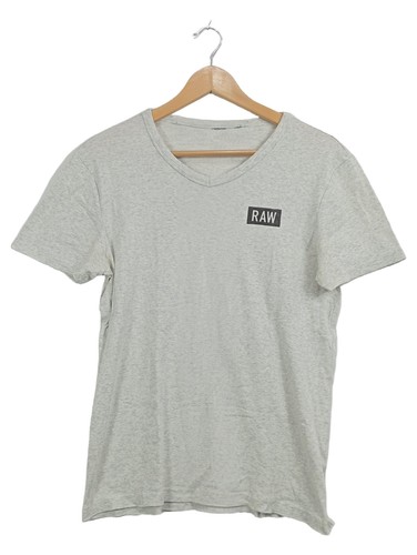 Star raw shirt homme gris - raw, t-shirt