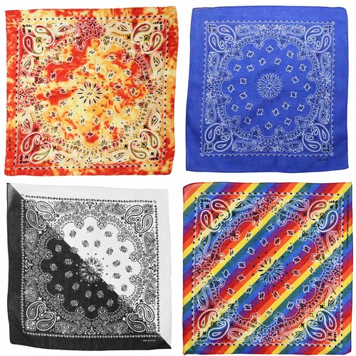 écharpe bandana motif paisley - Écharpe,