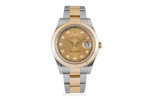 Rolex datejust diamond - rolex,