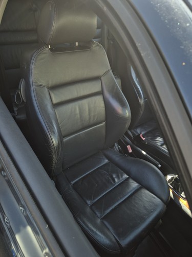 Interieur cuir noir - interieur, audi