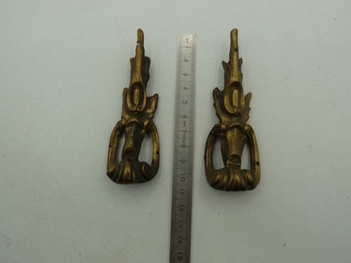 Paire anciennes garnitures