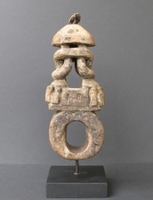 Antique Guide Baratte à Beurre en Bois, Népal