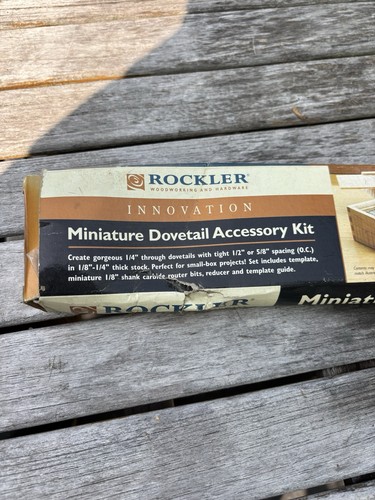 Rockler miniature dovetail - miniature,