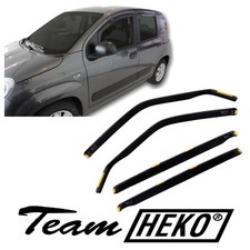 Deflecteurs D'Air / De Vent Pour Fiat Panda 3 2012-2024 5-Portes 4-Pcs