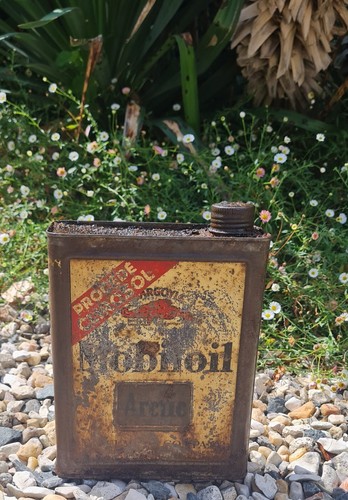 Ancien bidon huile auto moto - bidon,